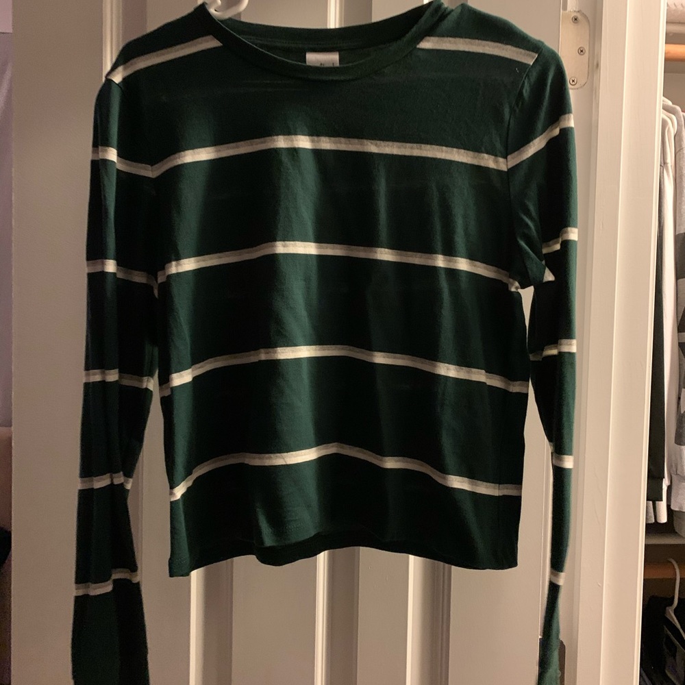 Long Sleeve Stripped Shirt